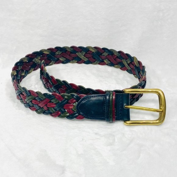 Vintage Lands' End Braided Belt - Size 26 - Picture 4 of 8